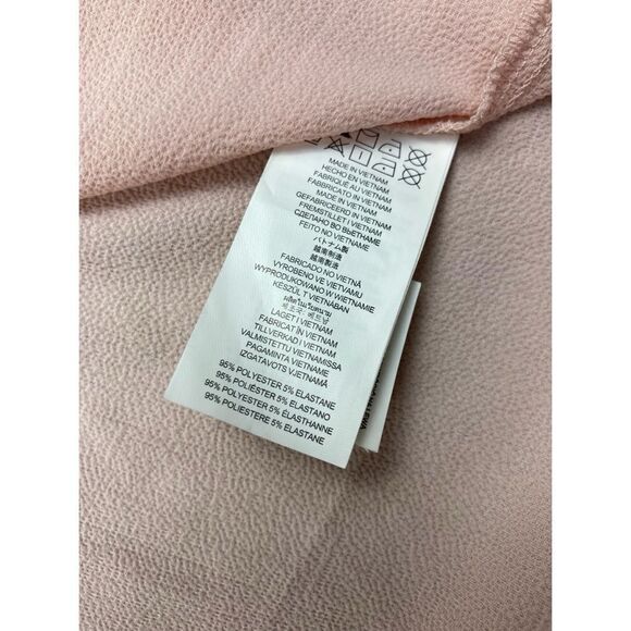 Michael Michael Kors pink ruffle cold shoulder top - Picture 4 of 4